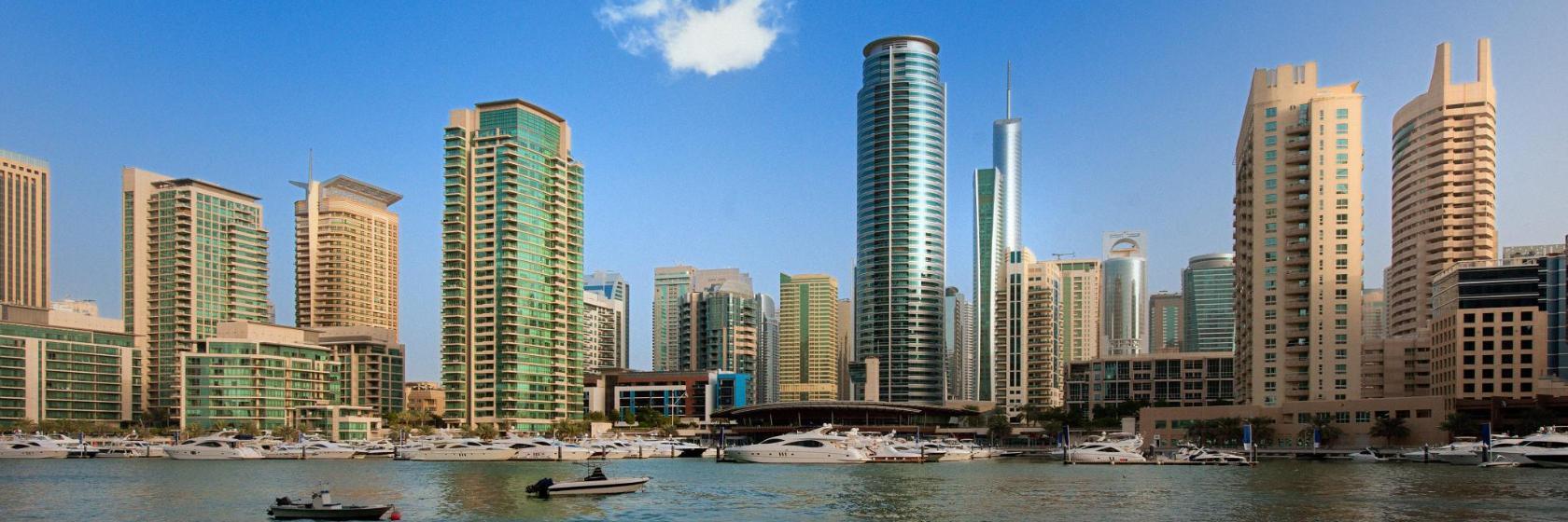 Jumeriah Lake Towers strandpromenad